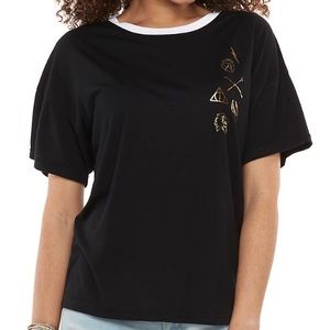 Juniors' Harry Potter Icons Graphic Tee